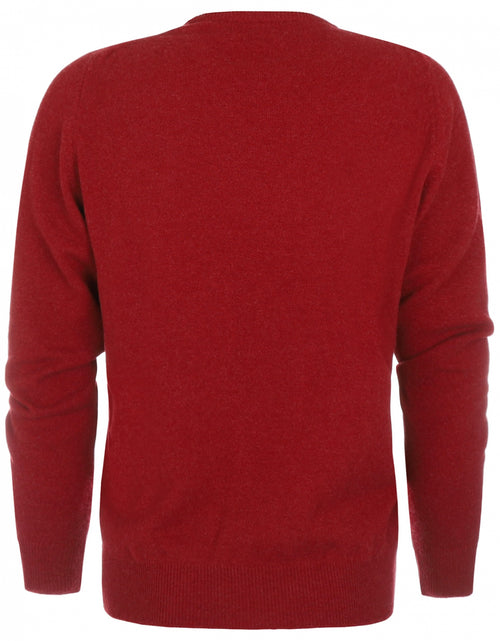 Pullover Lamswol ronde hals | Poppy Melange