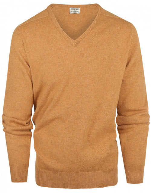 William Lockie Pullover Lamswol V-hals | Gazelle