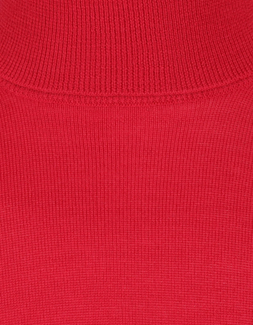 Turtleneck Merino wool | Red