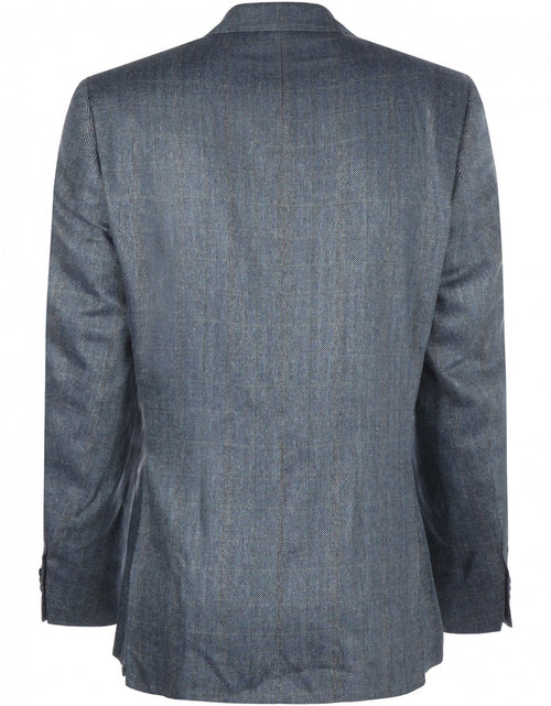 Silk Blazer | Blue