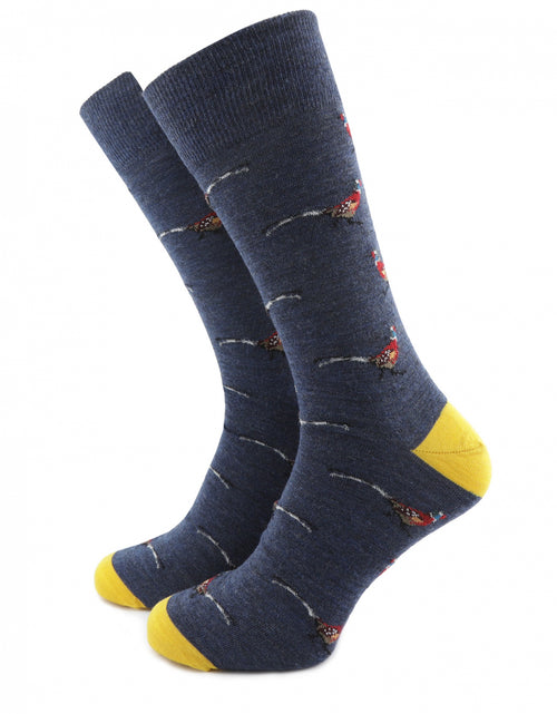 Corgi Men's Socks | Denim Blue