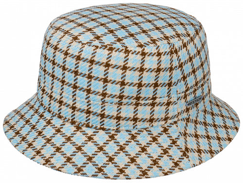 Bucket Hat Check | Blue Check