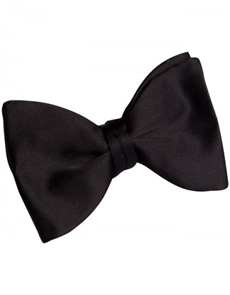 Luxury Silk Bow | Black