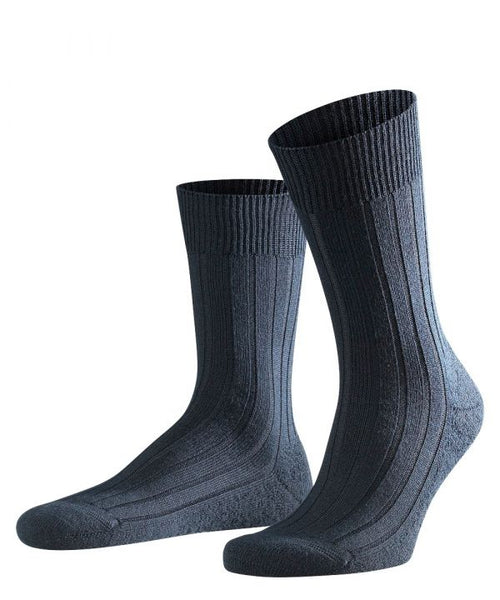 Teppich in shoe men's socks | Blue