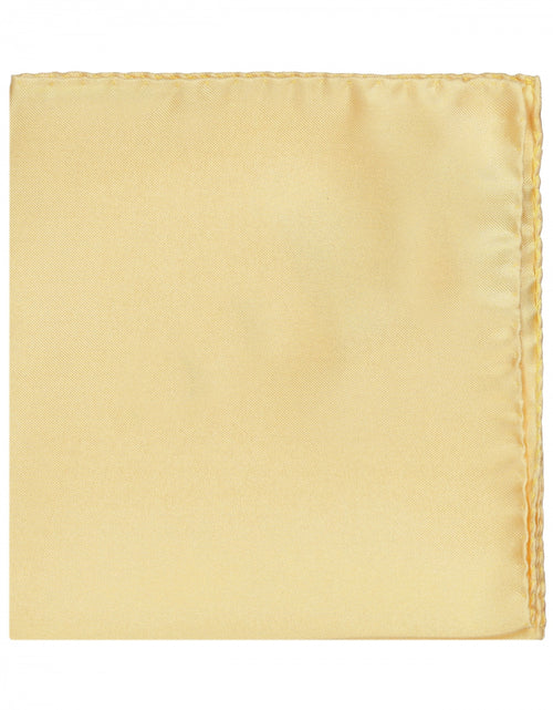 Pocket Square Silk Uni | Gold