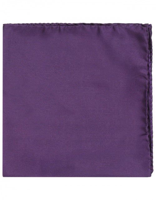 Pocket Square Silk Uni | Purple