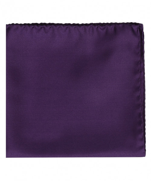 Pocket Square Silk Uni | Purple