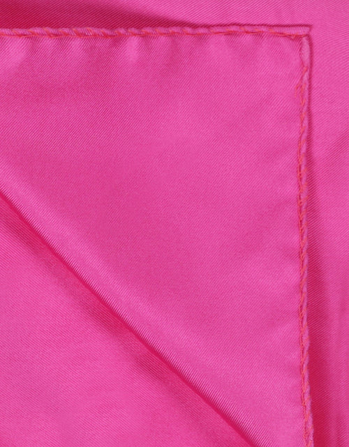 Pocket Square Silk Uni | Fuchsia