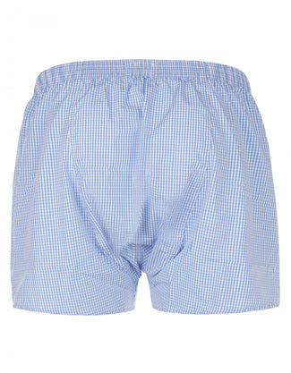 Traditionele Boxershort | Blauw