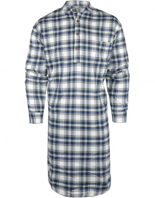 Nightgown Classic flannel | Blue