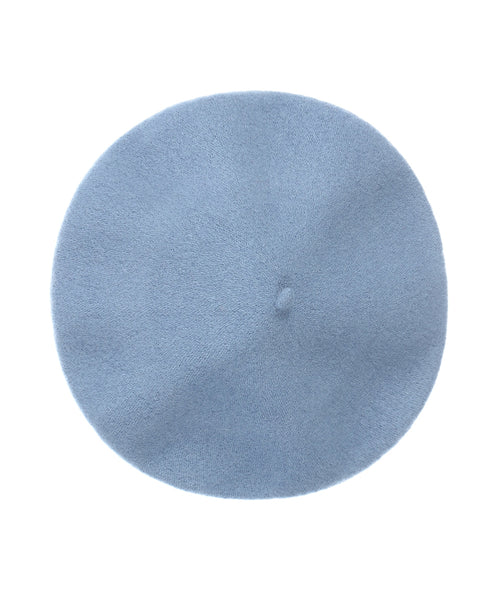 Wool Beret | Blue