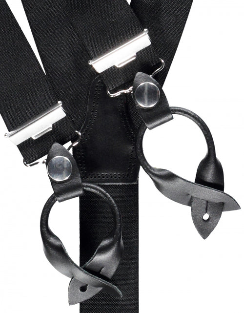 Braces with straps | Black