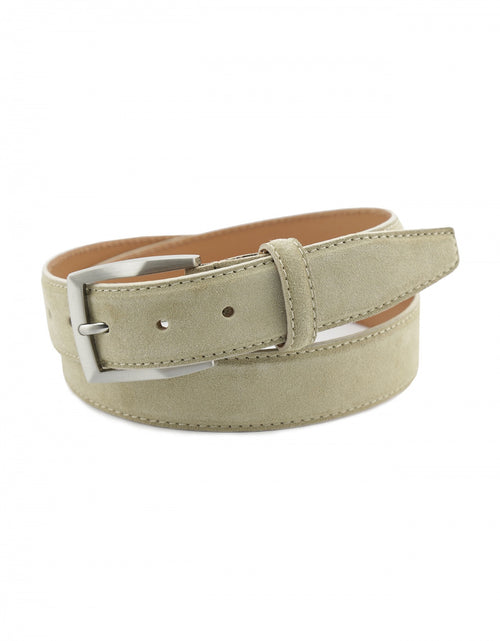 Suede elegant belt | Beige