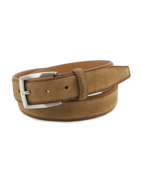 Suede elegant belt | Beige