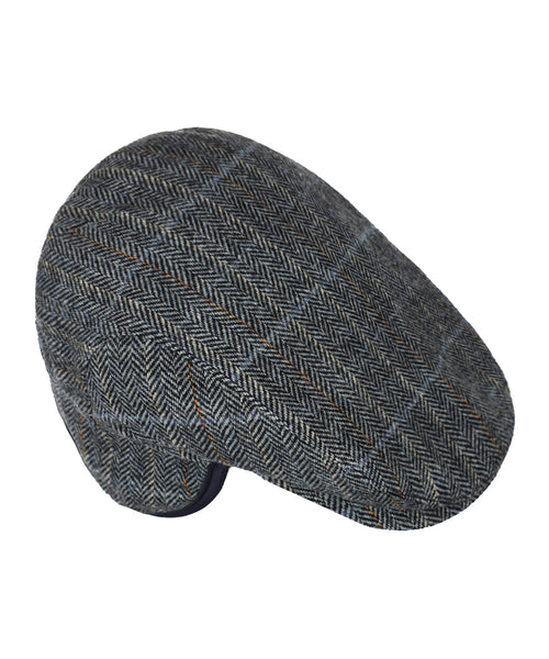 Wigens Tweed Cap | Blauw