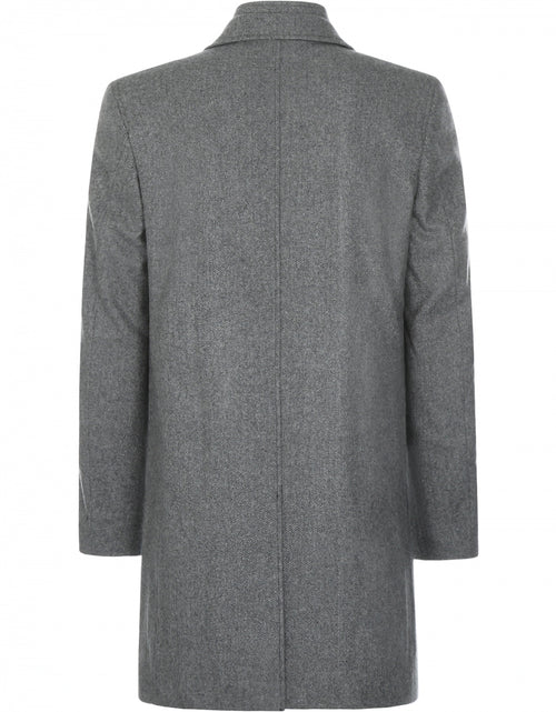 Long coat wool mix Hans | Grey