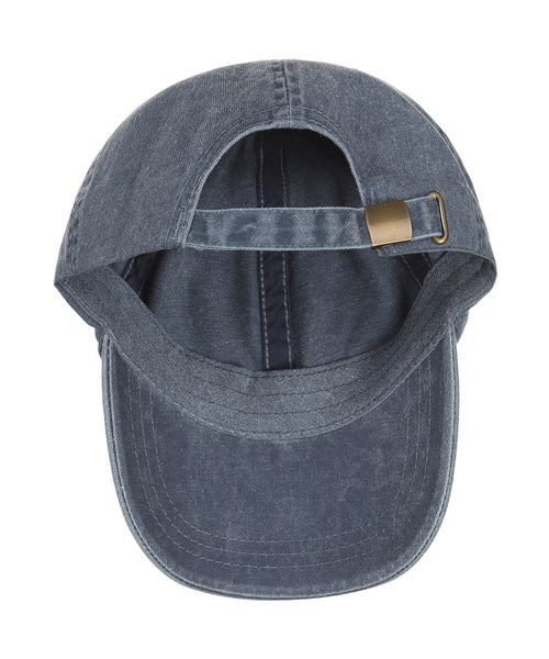 Katoenen Baseball Cap | Navy Blauw