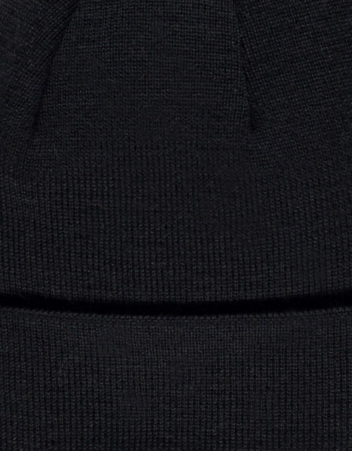 Fine Woven Wool Hat | Black