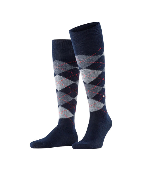 Preston Men's Knee Socks | Blue