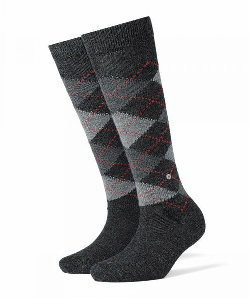 Whitby women's knee socks | Grey