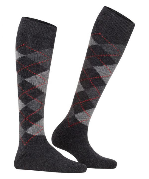 Whitby women's knee socks | Grey