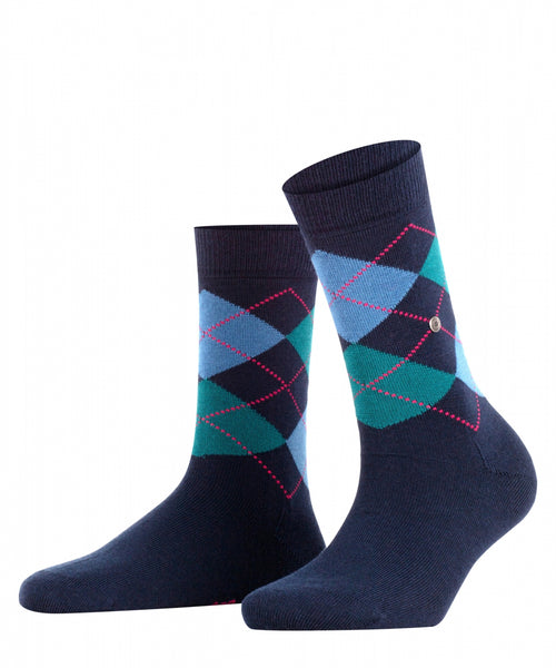 Marylebone women's socks | Blue