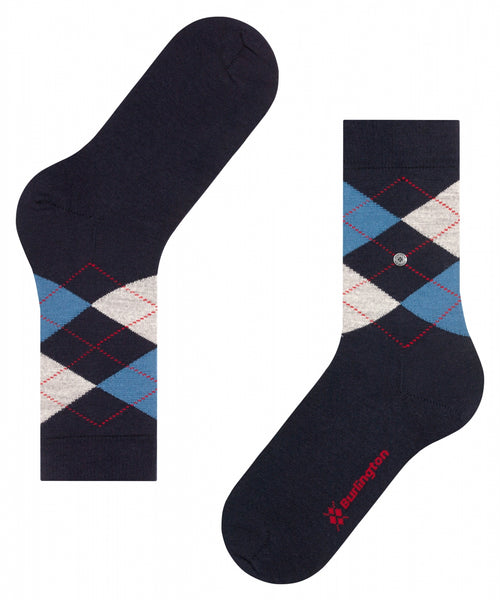 Marylebone ladies socks | Dark Navy