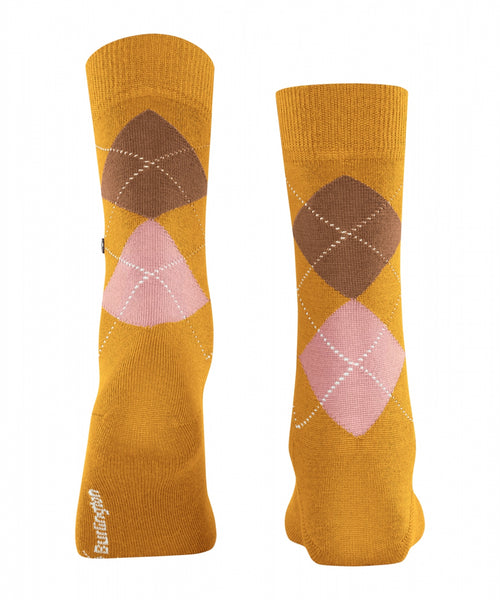 Marylebone women's socks | Yellow