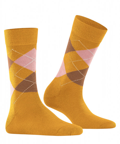 Marylebone women's socks | Yellow