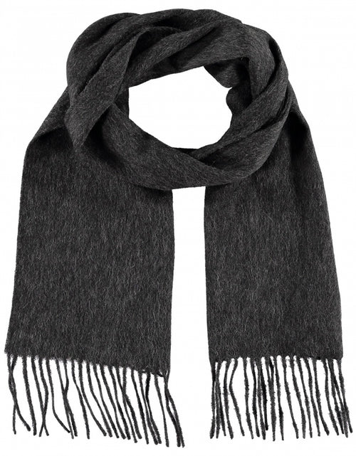 Scarf Lambswool 190x30 | Dark Grey