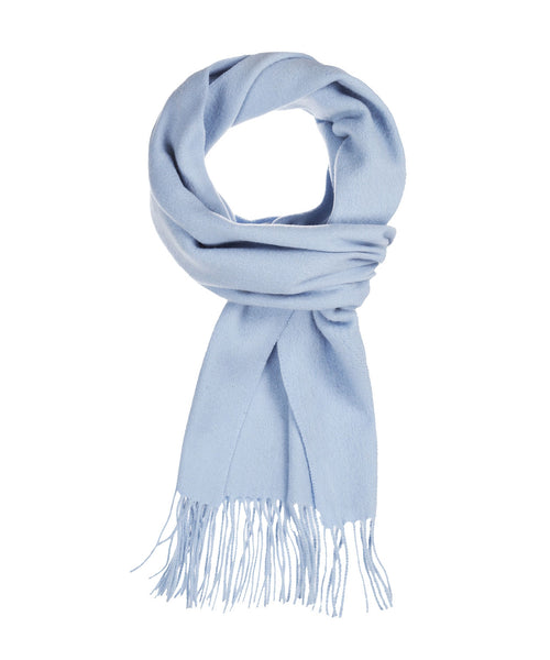 Scarf Lambswool 190x30 | Blue