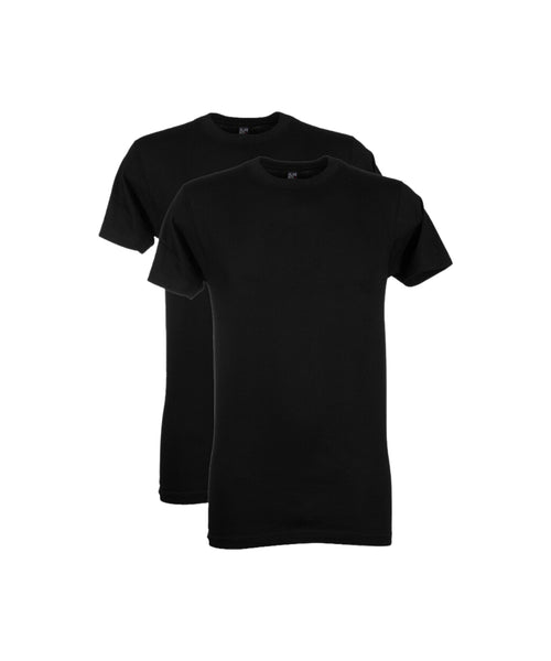 T-shirt 2-pack Round Neck | Black