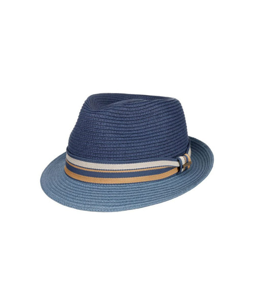 Trilby Toyo Hat | Blue