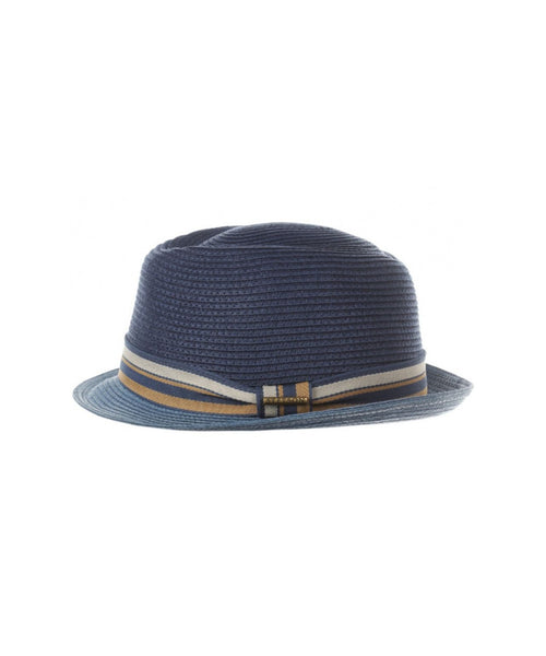 Trilby Toyo Hat | Blue