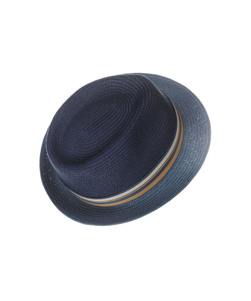 Trilby Toyo Hat | Blue