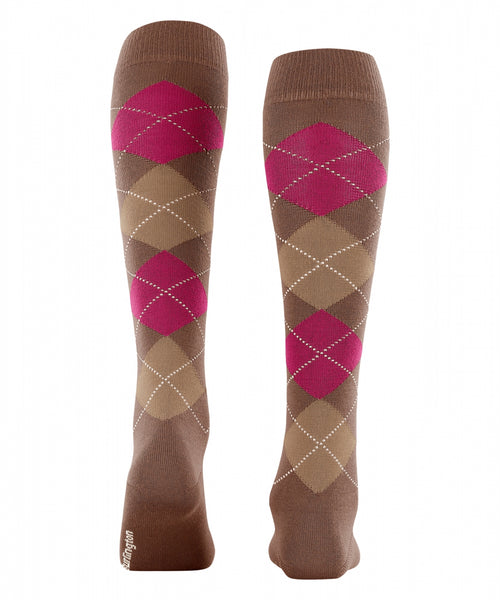 Marylebone Women's Knee Socks | Brown