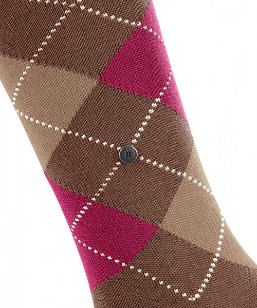 Marylebone Women's Knee Socks | Brown