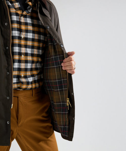 Waxed jacket Beaufort | Olive