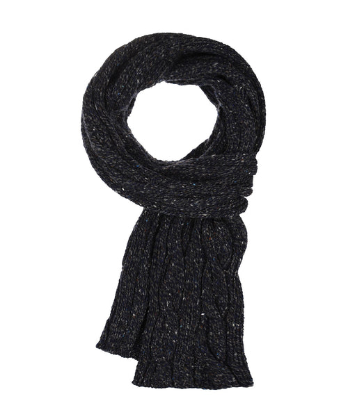 Irish Wool Scarf | Blue