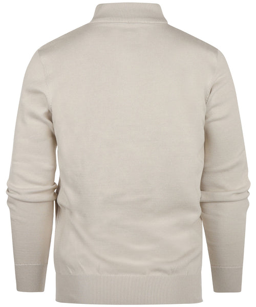 Barbour Cotton Half Zip Pullover | Beige