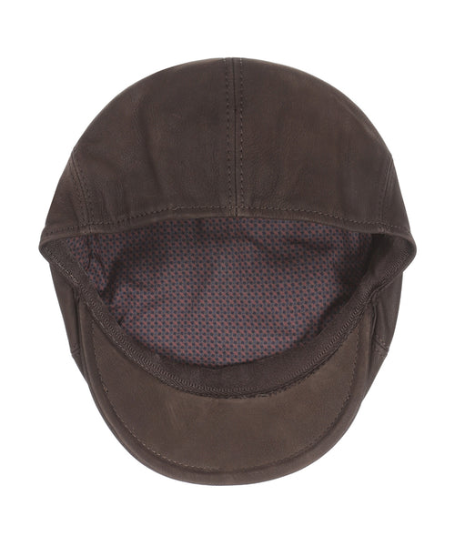 Cap Leather cap | Brown