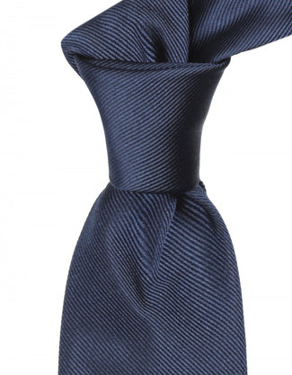 Uni Silk Tie | Navy Blue