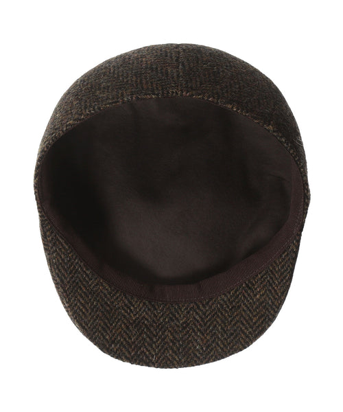 Cap Harris Tweed cap | Brown