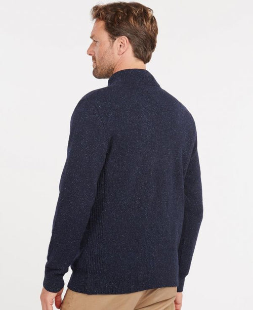 Tisbury High Zip Sweater | Navy Blue