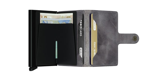 Secrid Miniwallet | Vintage Grey-Black