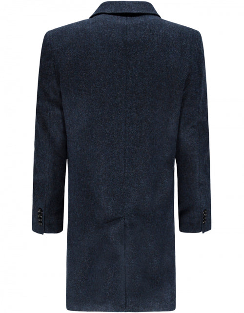 Long coat howard | Denim Blue