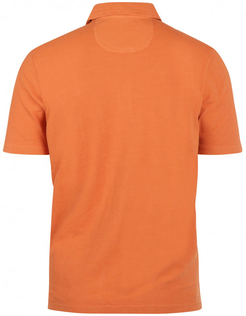 Polo washed short sleeve | Orange