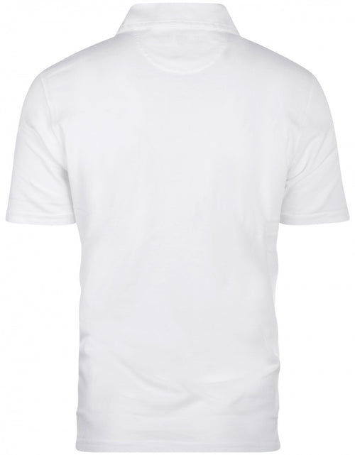 Polo washed short sleeve | White