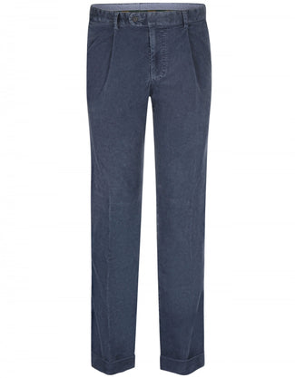 Liverpool Corduroy Trousers | Blue