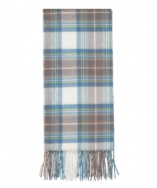 Scarf lambswool 190x48 | Blue